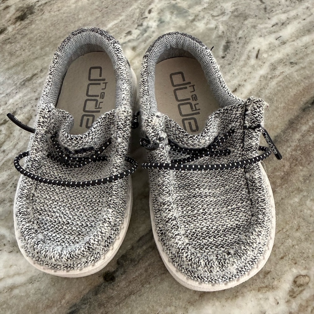 Hey Dude toddler Gray Shoes